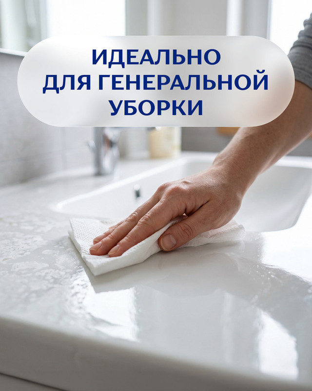 Бумажные полотенца, Zemma Expert, 3 слоя, 2 рулона