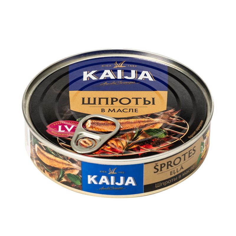Шпроты в масле Kaija, 160 г