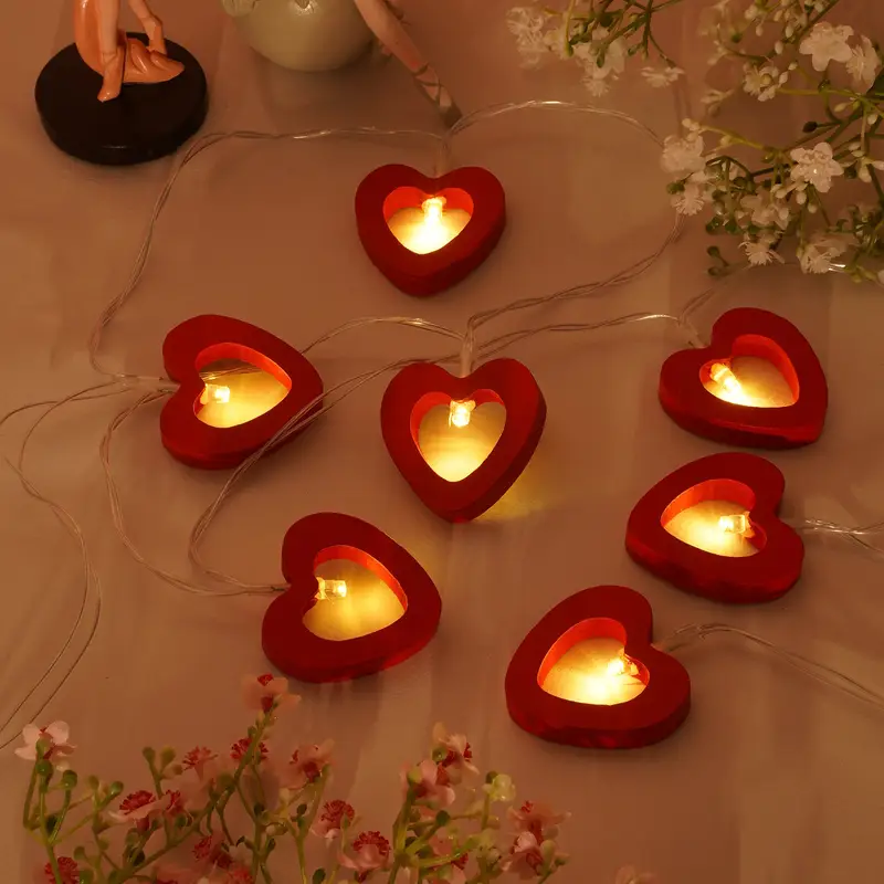 Гирлянда "Сердца", With Love, 1,5 м, в ассортименте