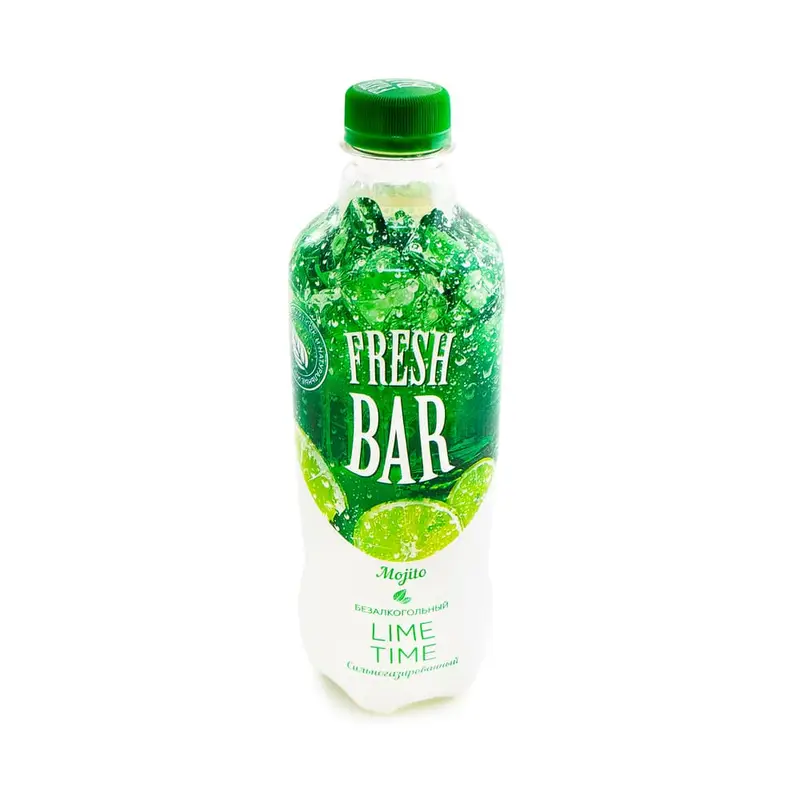 Напиток газированный "Мохито", Fresh Bar, безалкогольный, 0,48 л