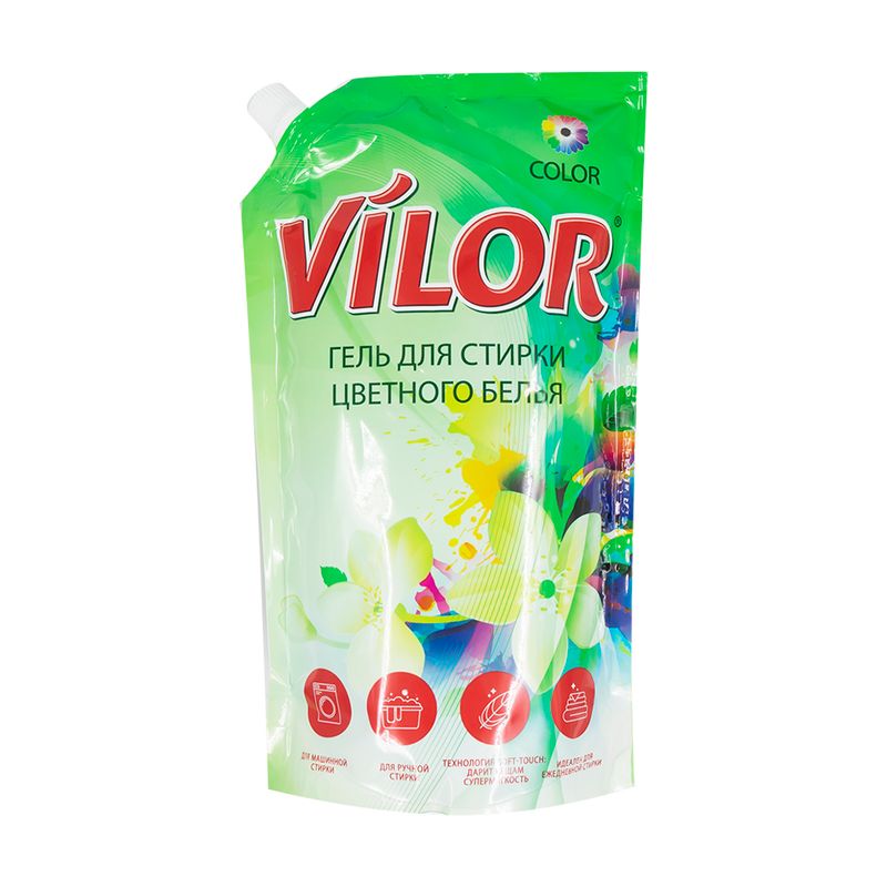 Жидкое средство для стирки, Vilor, 1 л, в ассортименте