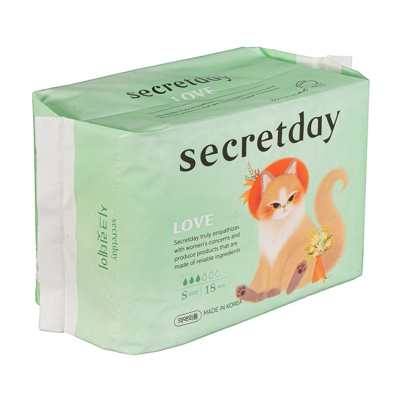 Прокладки "Love", Secretday, 18 шт.