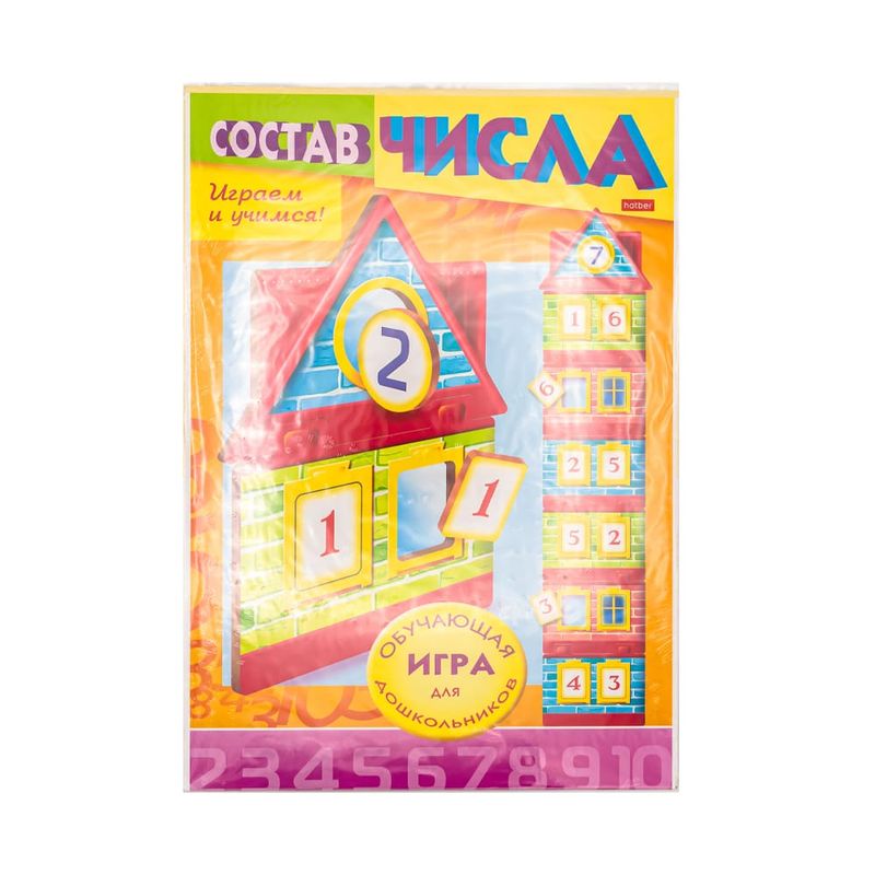Игра-конструктор "Учимся и играем", Hatber, в ассортименте