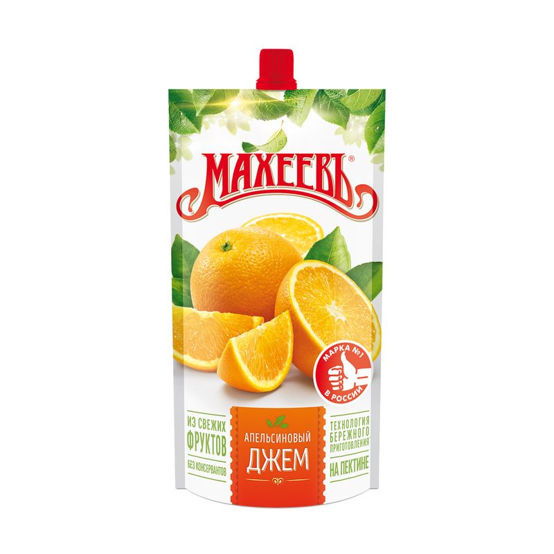 Фруктовый джем, Махеев, 300 г, в ассортименте