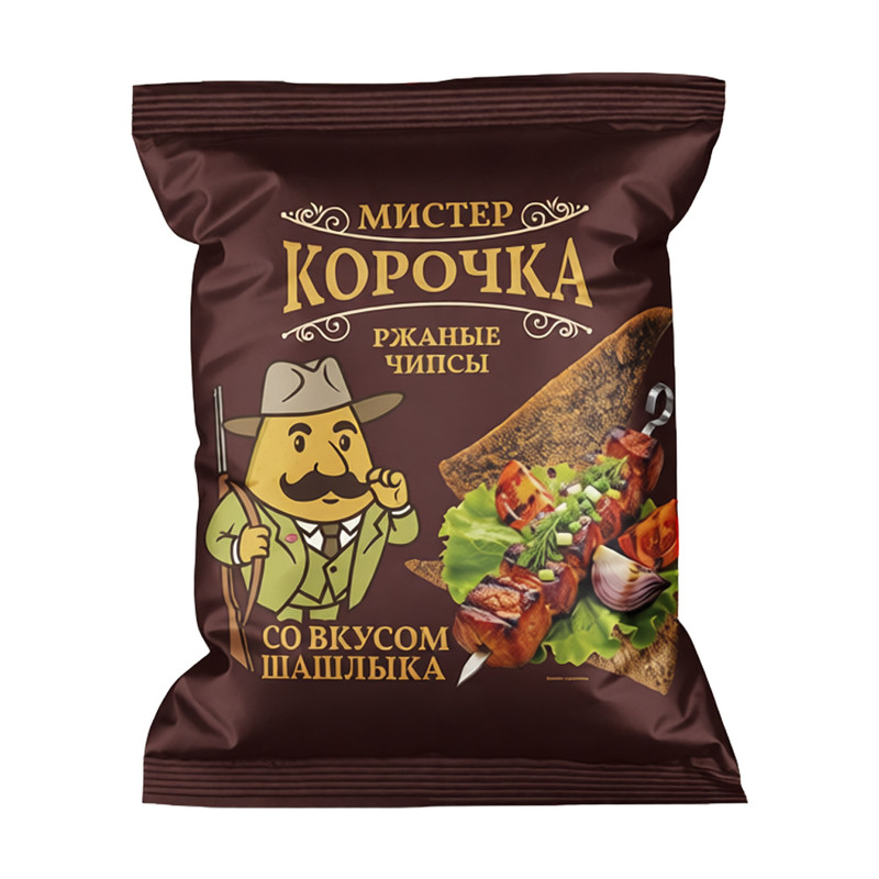 Чипсы ржаные Мистер Корочка 70 гр Асс