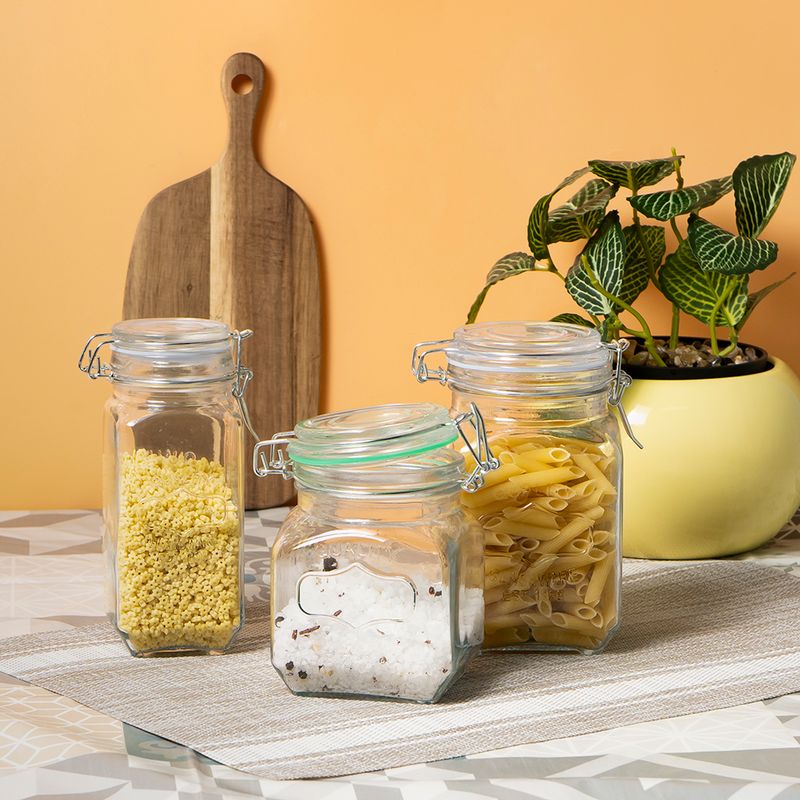 Банка с замком, O'Kitchen, 800 мл, в ассортименте
