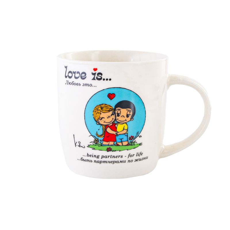 Кружка, LOVE IS, 350 мл
