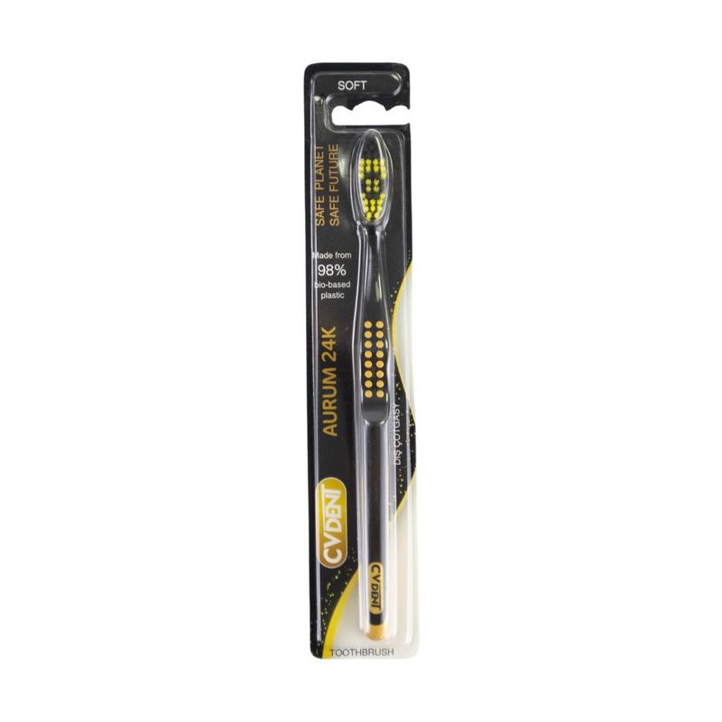 Зубная щетка CV DENT AURUM 24K SOFT