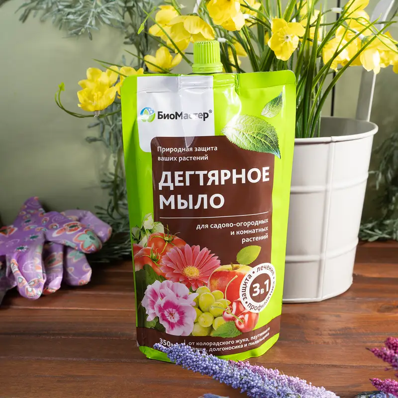 Дегтярное мыло, БиоМастер, 350 мл