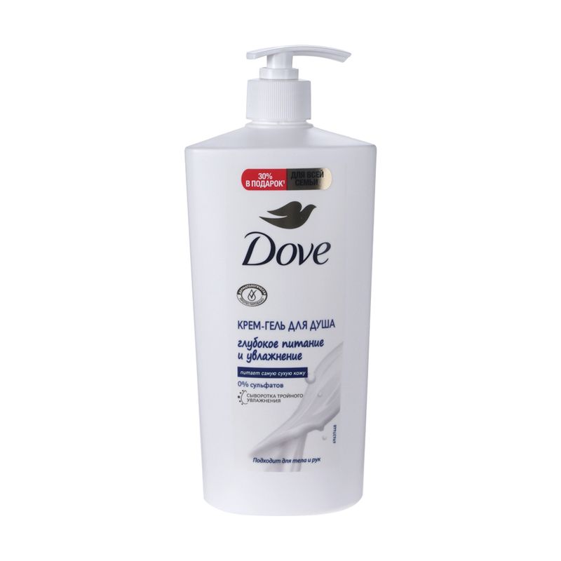 Крем-гель для душа, Dove, 610 мл