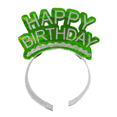 Набор ободков "Happy Birthday", 4 шт