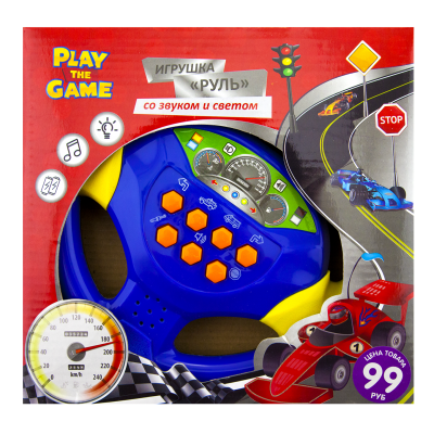 Игрушка "Руль со светом и звуком"