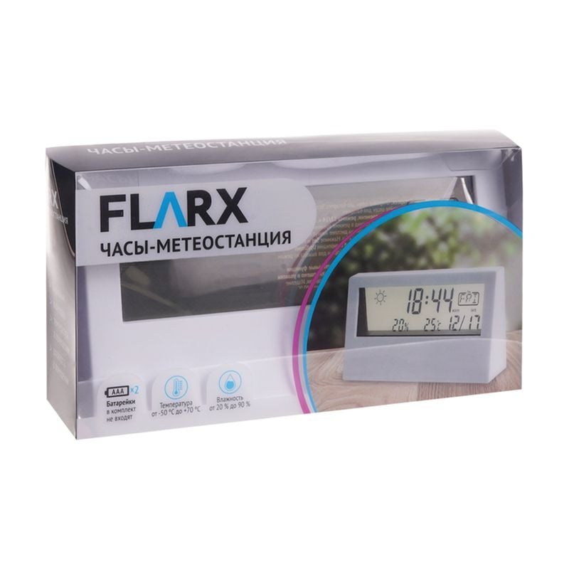 Часы-метеостанция, FLARX, в ассортименте