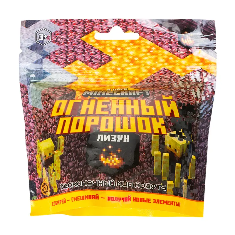 Лизун "В мире Minecraft", в ассортименте