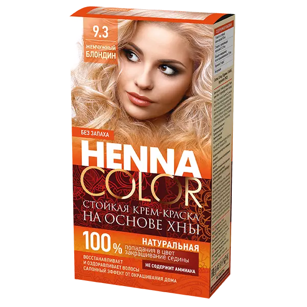 Крем-краска для волос "Henna Color", 115 мл