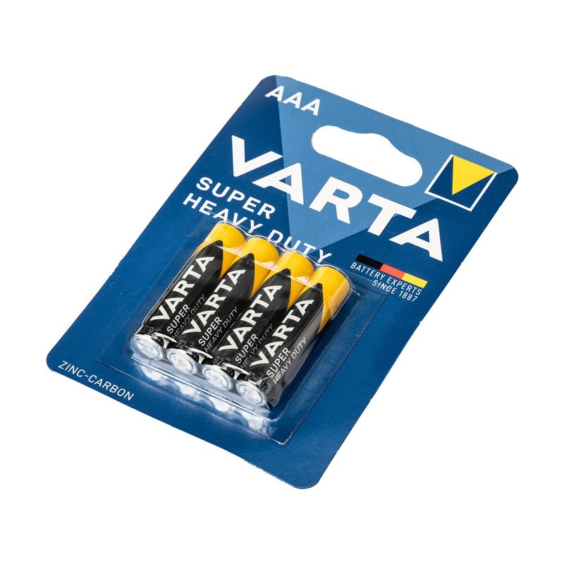 Батарейки, Varta, AAA, 4 шт.