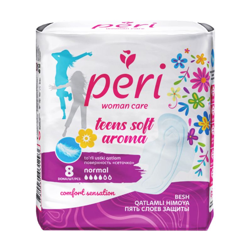 Прокладки "Teens Soft Aroma", Peri, 8 шт.