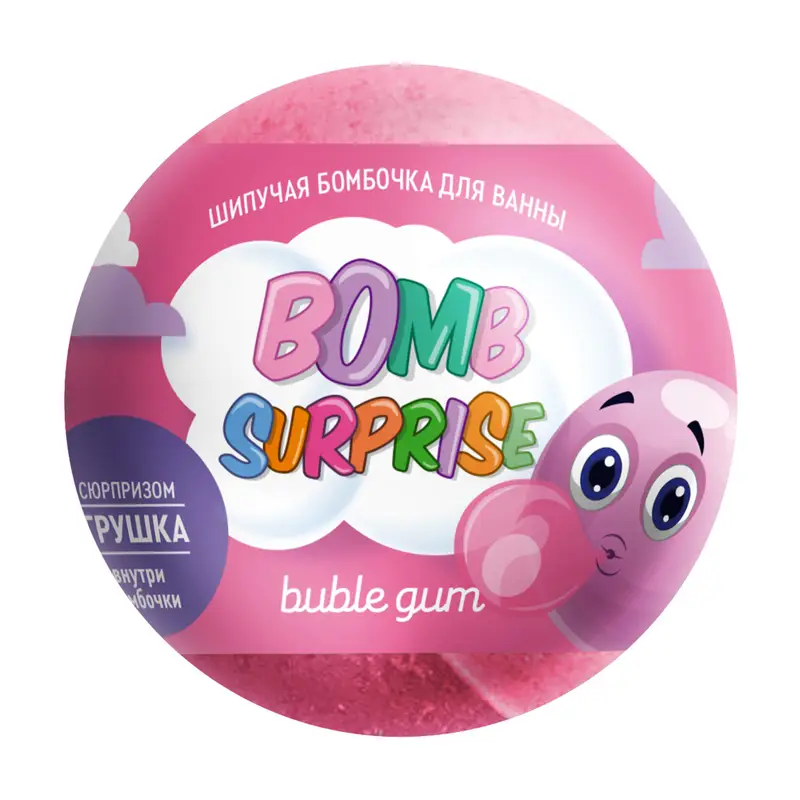 Бомбочка для ванны с игрушкой, BOMB SURPRISE, 115 г, в ассортименте