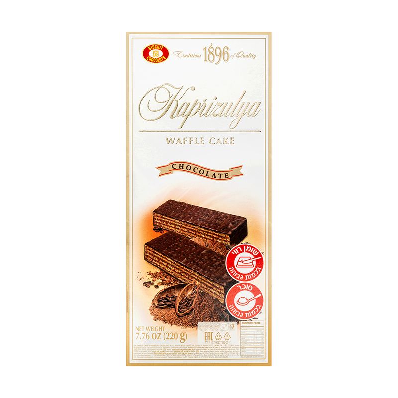 Вафельный торт с шоколадом, 220 г