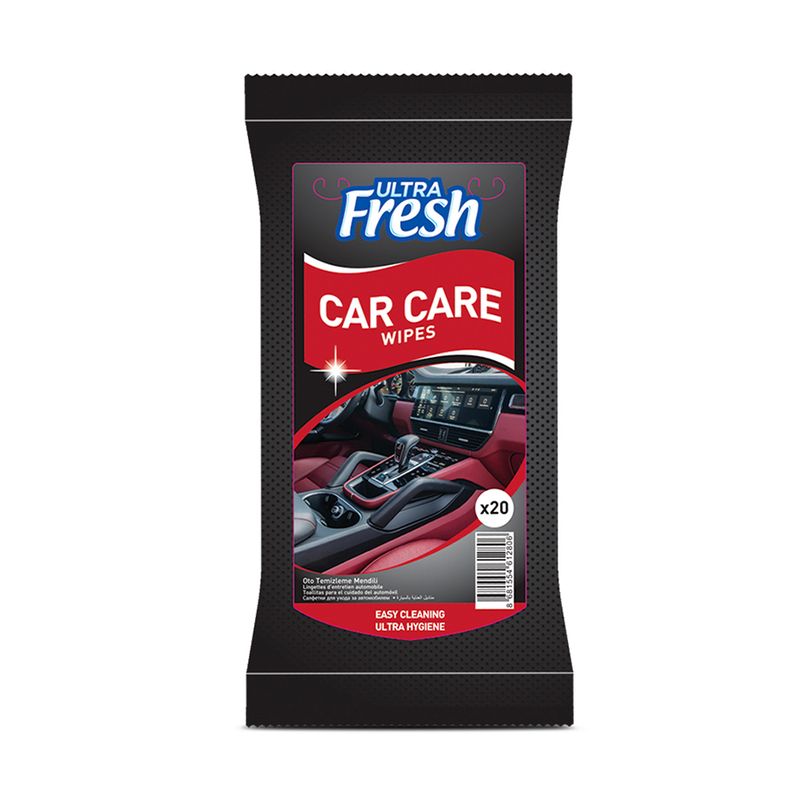 Салфетки влажные для чистки автомобиля, Ultra Fresh, 20 шт.
