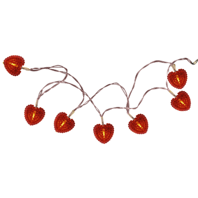 Гирлянда "Сердечки", 1,2 м