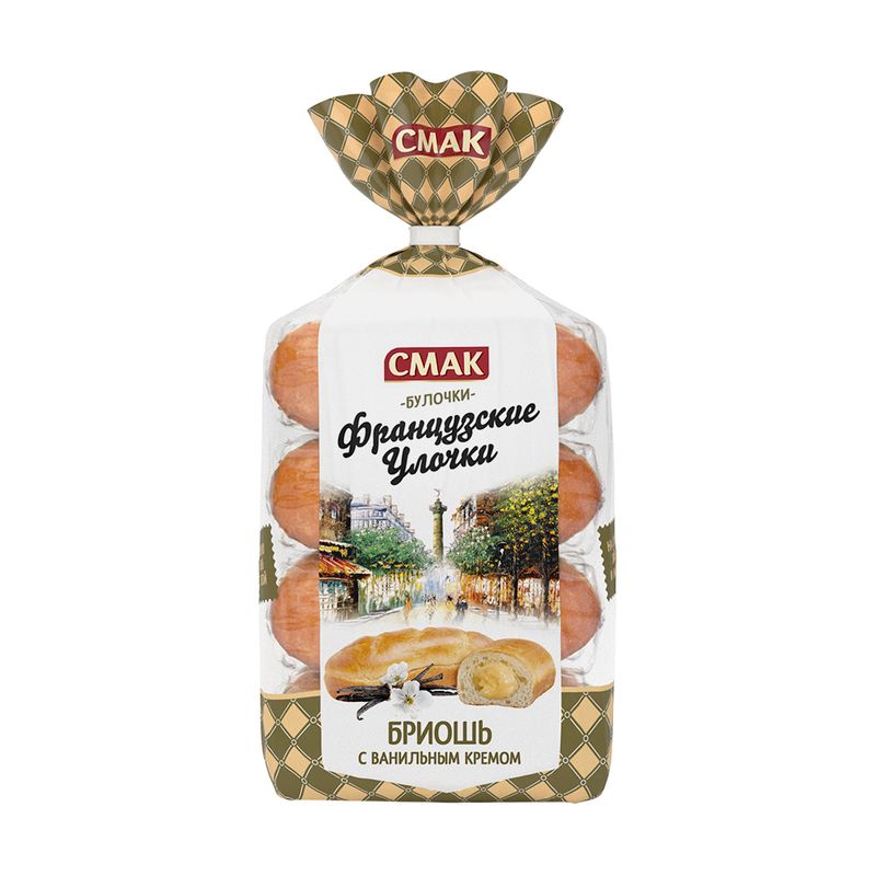 Булочки "Французские улочки", СМАК, 160 г, в ассортименте