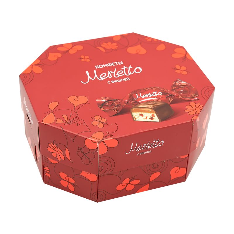 Конфеты "Merletto" с вишней, 200 г