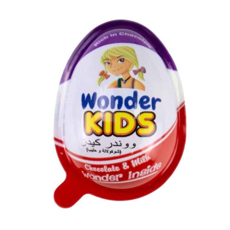 Шоколадное яйцо Wonder Kids 20г