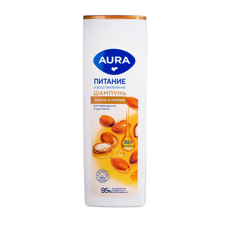 Шампунь, AURA, 380 мл