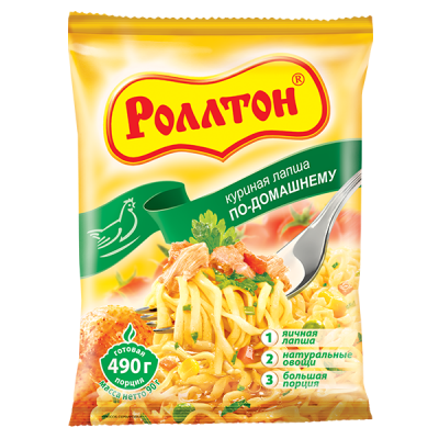 Лапша "Роллтон по-домашнему", 90 г