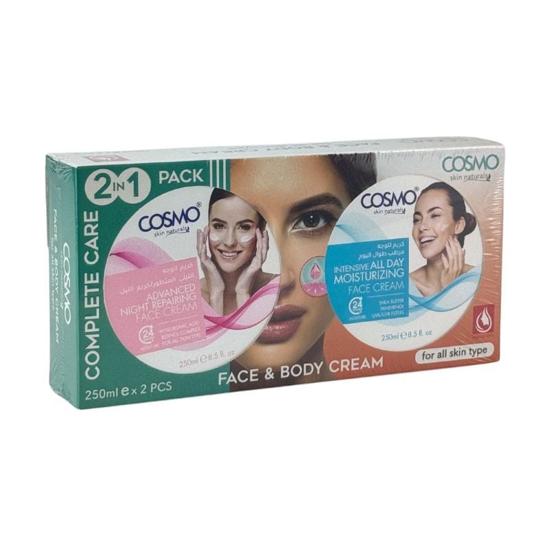 Крем для лица и тела Cosmo 250 мл 2шт