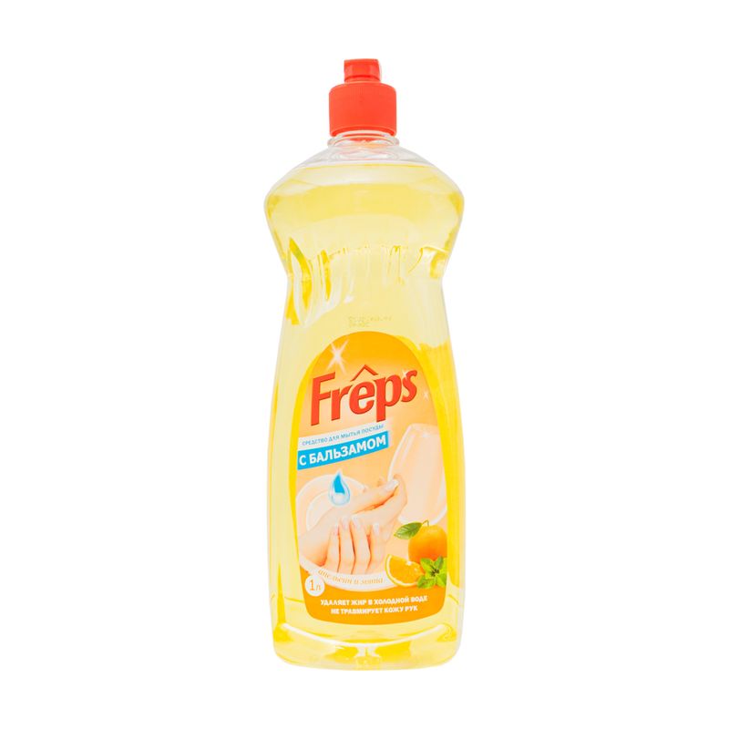 Средство для мытья посуды, Freps, 1 л, в ассортименте