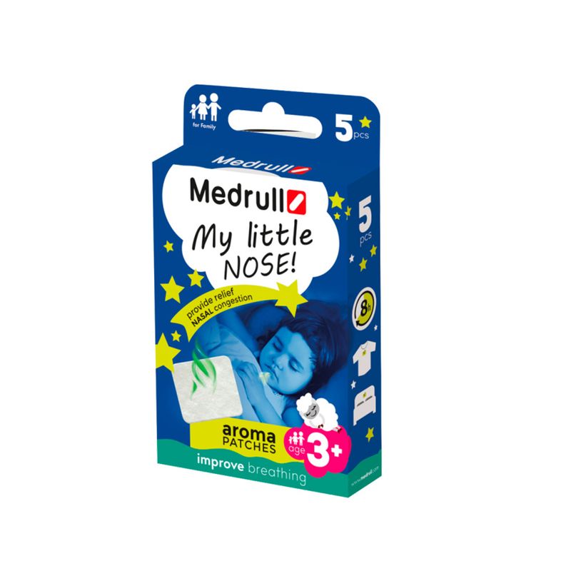 Пластыри для облегчения дыхания, Medrull, 5 шт.
