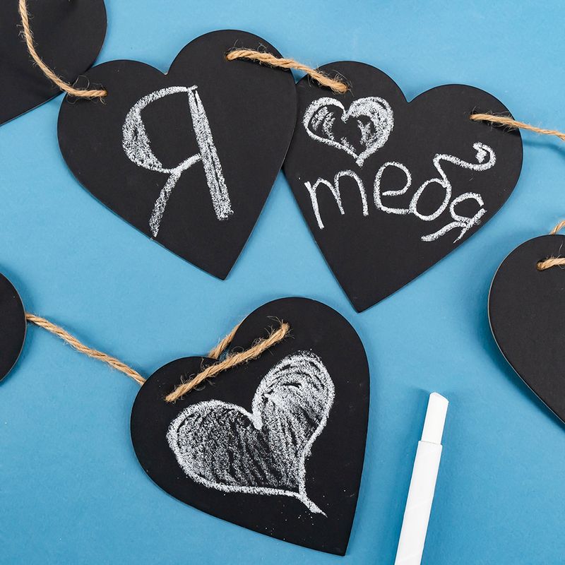 Набор меловых сердечек, With Love, 10 штук