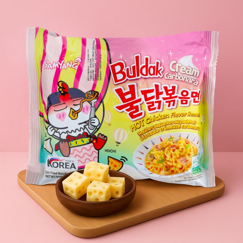 Лапша быстрого приготовления "Buldak", SAMYANG, 145 г, в ассортименте