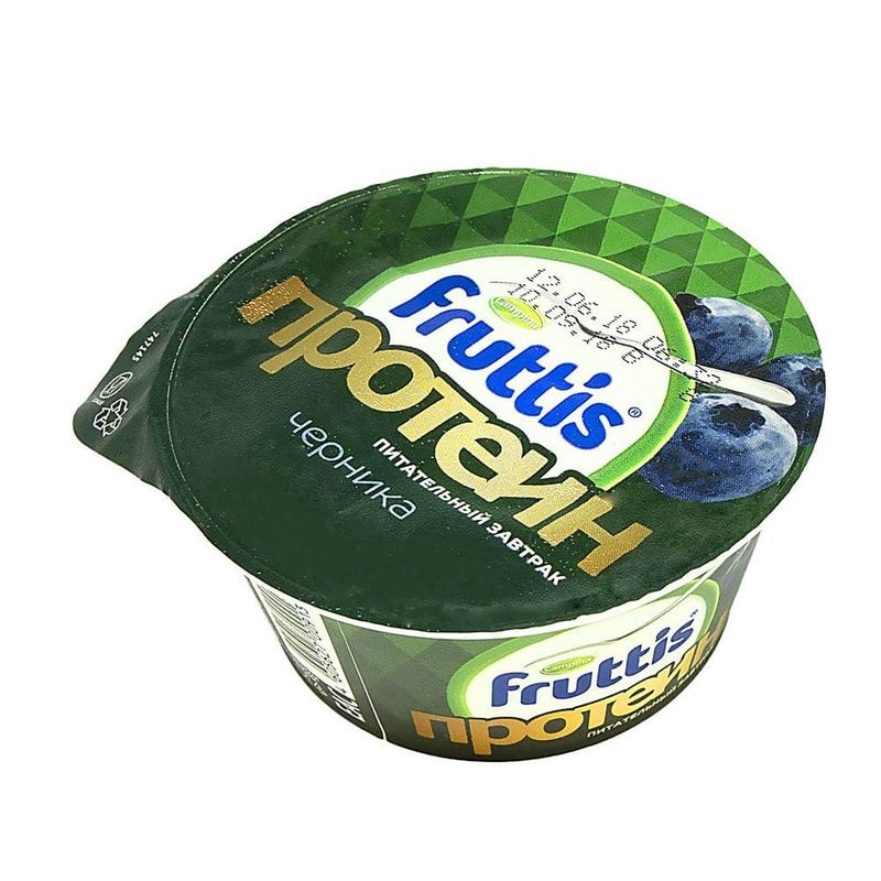 Йогурт протеиновый Fruttis черника, 150 г
