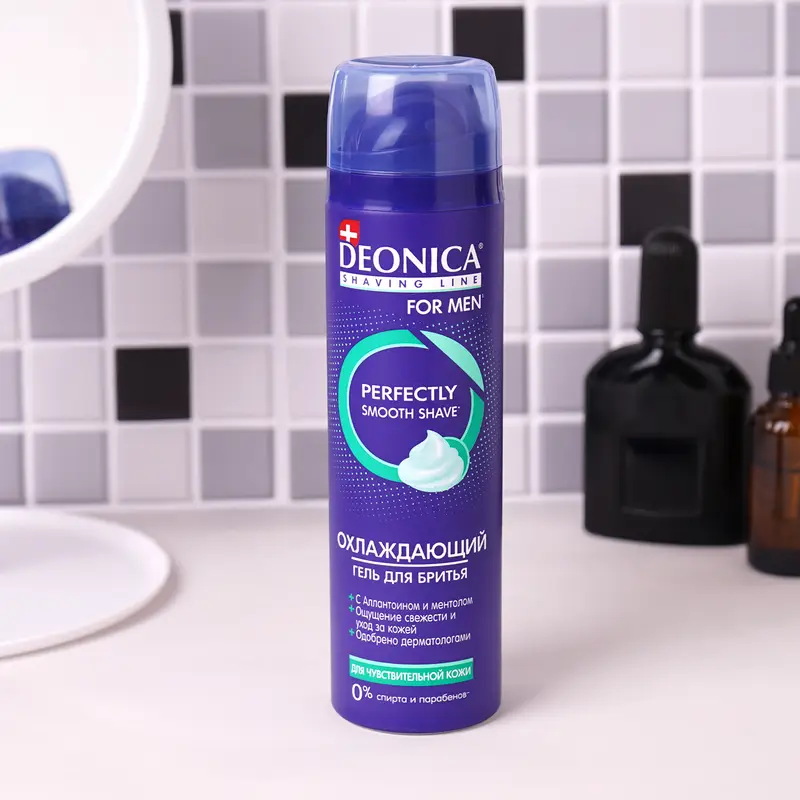 Гель для бритья, DEONICA FOR MEN, 200 мл