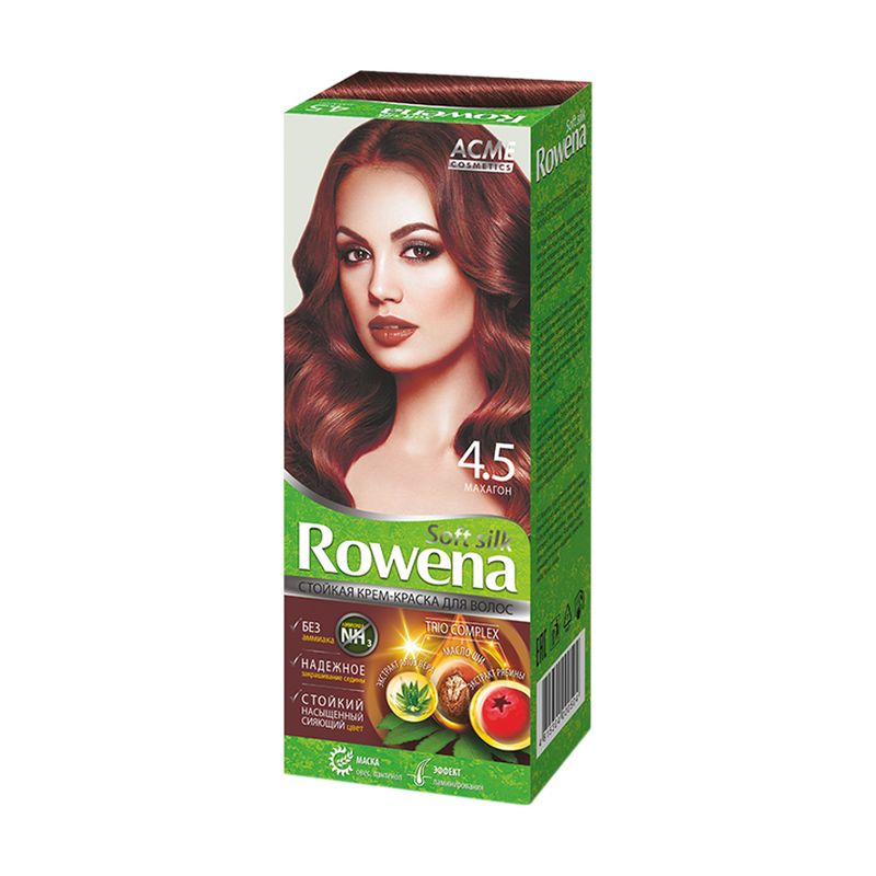 Крем-краска для волос, Rowena soft, в ассортименте