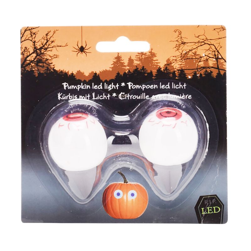 Стеклянные глаза "Halloween", LED