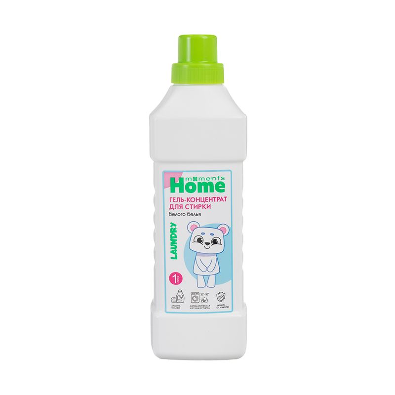 Универсальный гель-концентрат для стирки, Moments Home, 1 л