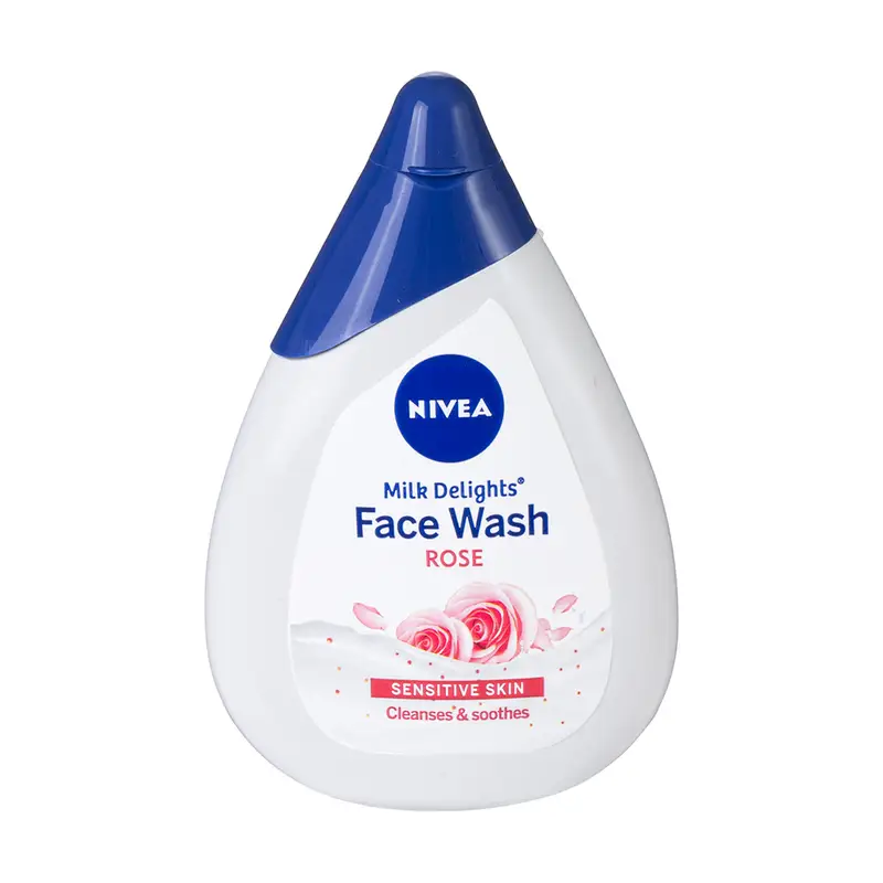 Очищающий гель для лица "Milk Delight", Nivea, для чувствительной кожи, 50 мл