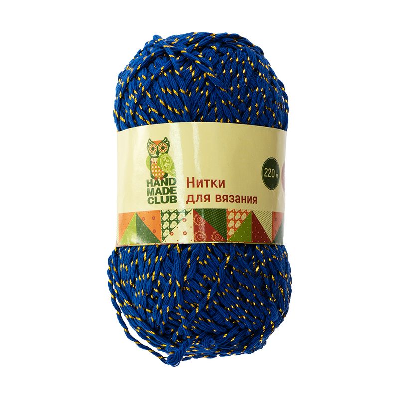 Нитки для вязания, Hand Made Club, 220 м, 80 г, в ассортименте