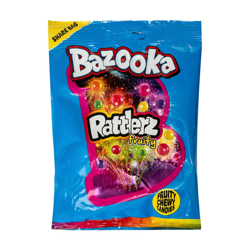 BAZOOKA Rattlerz, жевательные конфеты, 120 г