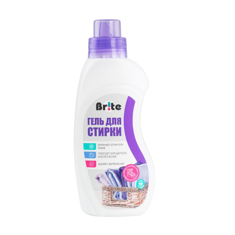 Гель для стирки, Brite, 750 мл