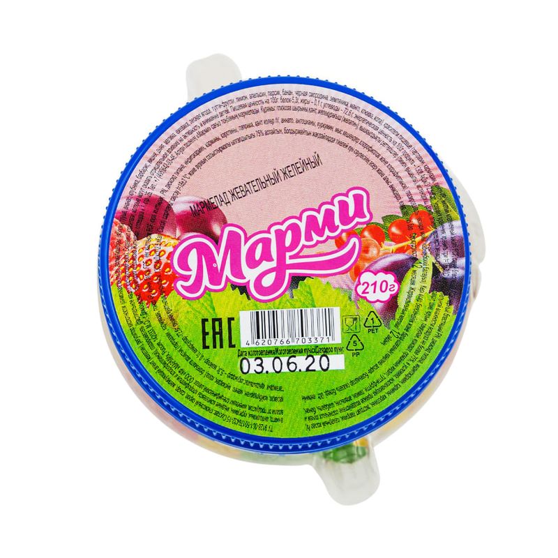 Мармелад жевательный "Марми", 210 г
