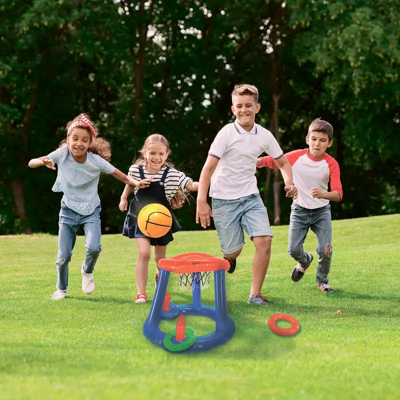 Игровой набор "Надувная баскетбольная корзина", Sport&Fun, в ассортименте