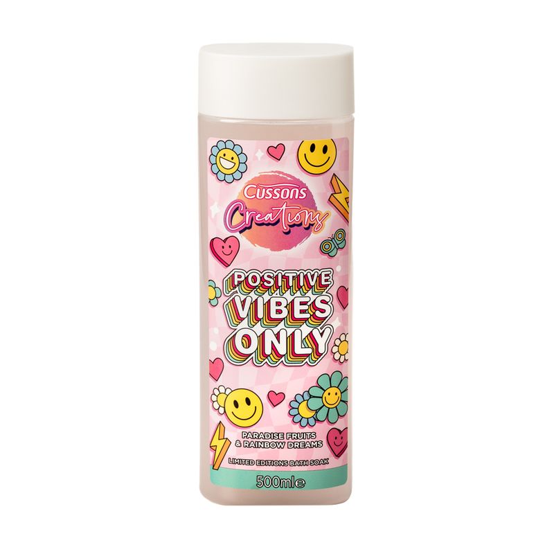 Пена для ванн детская, Cussons Positive Vibes, 500 мл