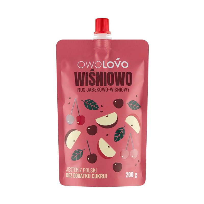 Фруктовое пюре OWOLOVO, 200 г, в ассортименте