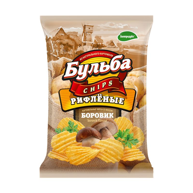 Чипсы картофельные "Бульба chips", 75 г, в ассортименте