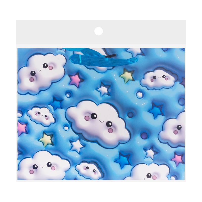 Пакет подарочный "Памп", Party, 25х9,5х20 см, в ассортименте